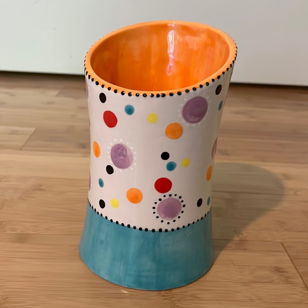 KellyGirl pottery canister